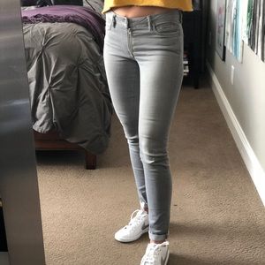 All Saints Grey Track Jeans